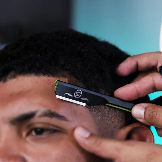 Rolda - Matte Barber Straight Razor Blade Holder | Dual Fold, Lightweight