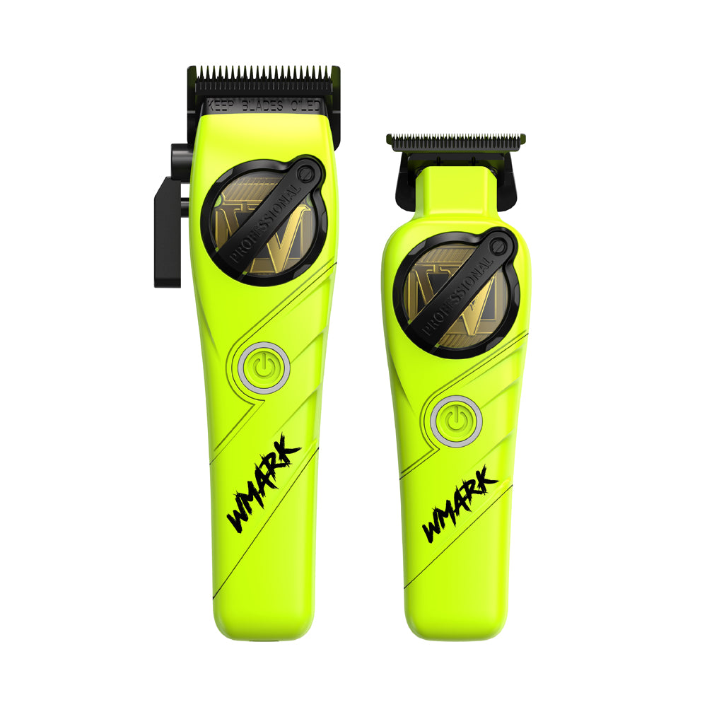 WMARK NG-8613KIT High Speed Hair Clipper Trimmer Kit ( GREEN )