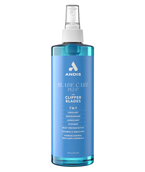 Andis Blade Care Plus Spray – 16 Oz, Clipper & Trimmer Blade Cleaner and Lubricant | JCAVES USA