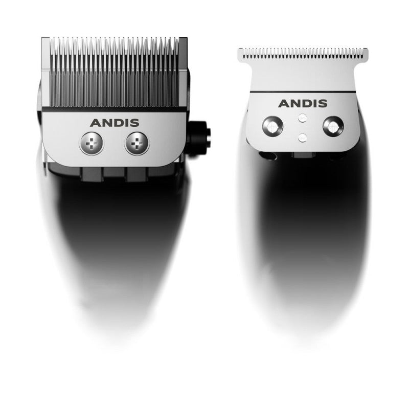 Andis PivotPro & SpeedMaster Hair Clipper and Beard Trimmer Set – Black, Professional Kit #24819 | JCAVES USA