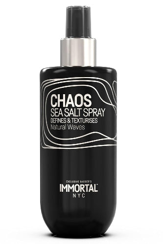 Immortal NYC Chaos Sea Salt Spray | Define & Texturize Hair with Natural Waves | JCAVES USA