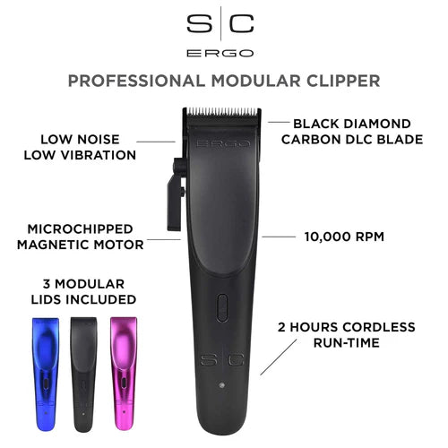 Stylecraft Ergo Professional Hair Clipper with Microchipped Magnetic Motor