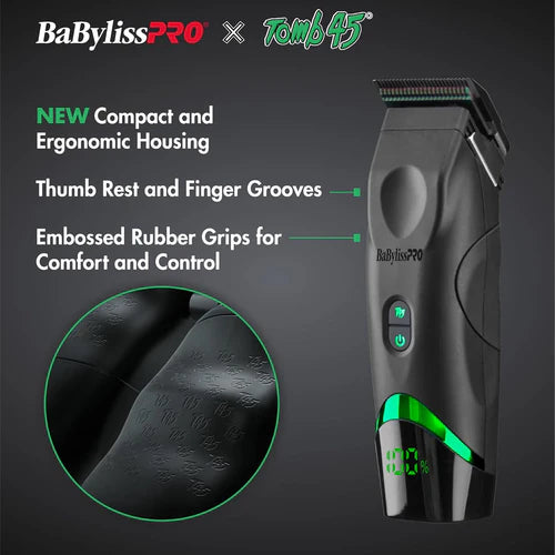 Babyliss FX Tomb45 Hair Clipper – Wireless Charging, Professional Cordless Clipper | JCAVES USA