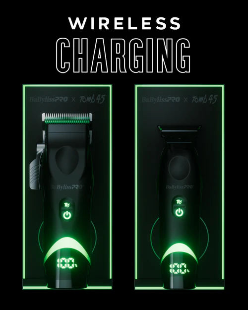 Babyliss FX Tomb45 Hair Clipper – Wireless Charging, Professional Cordless Clipper | JCAVES USA