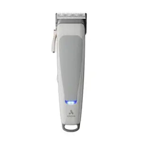 Andis  reVITE Cordless Lithium-Ion Adjustable Taper Hair Clipper with Stainless Steel Blade - Gray Model #86100