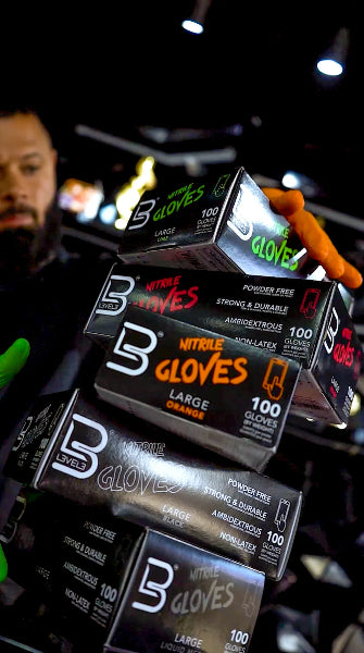 L3VEL 3 Professional Nitrile Gloves ( MIDIUM, LARGE)