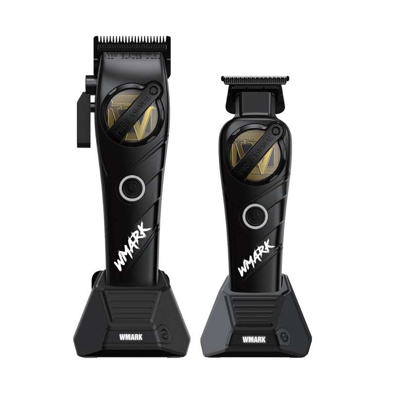 WMARK NG-8613KIT High Speed Hair Clipper Trimmer Kit ( BLACK )