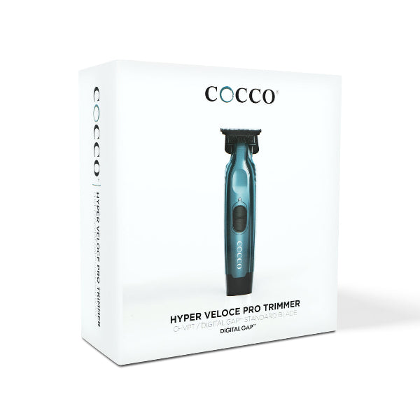 Cocco Hyper Veloce Pro Trimmer – Dark Teal | High-Precision Cordless Trimmer with Ultra-Sharp Blade | JCAVES USA