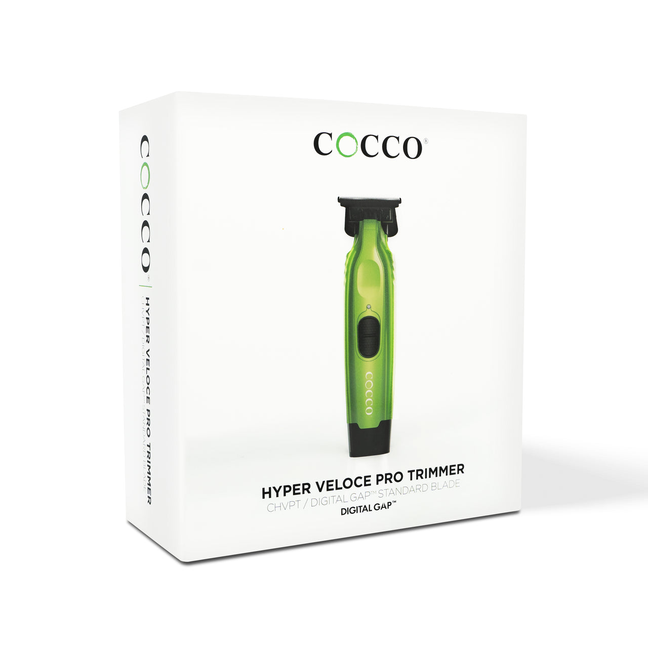 Cocco Hyper Veloce Pro Trimmer – Green | Professional Cordless Trimmer for Hair & Beard | JCAVES USA