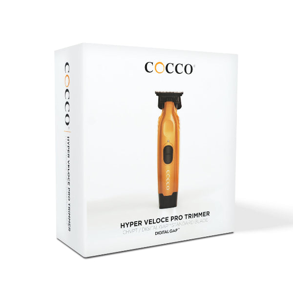 Cocco Hyper Veloce Pro Trimmer – Orange | Professional Cordless Hair & Beard Trimmer | JCAVES USA