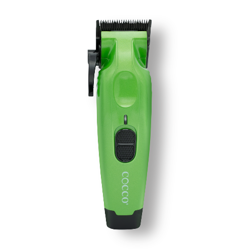 Cocco Hyper Veloce Pro Clipper – Green | High-Performance Brushless Motor Professional Clipper | JCAVES USA