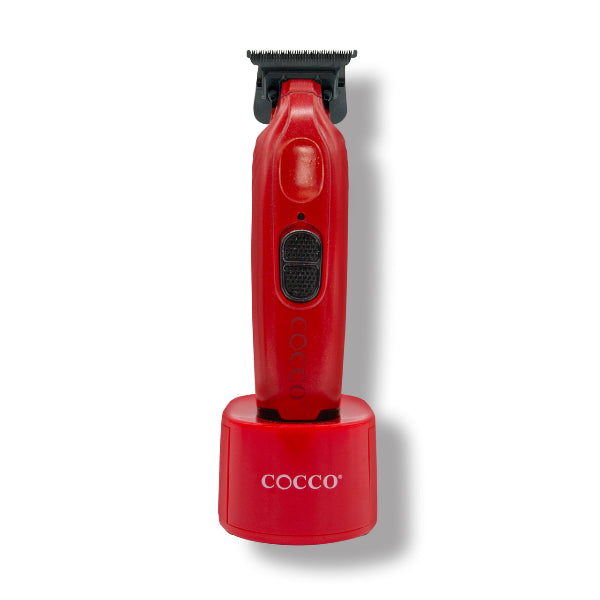 Cocco Hyper Veloce Pro Trimmer – Red | Professional Cordless Hair & Beard Trimmer | JCAVES USA