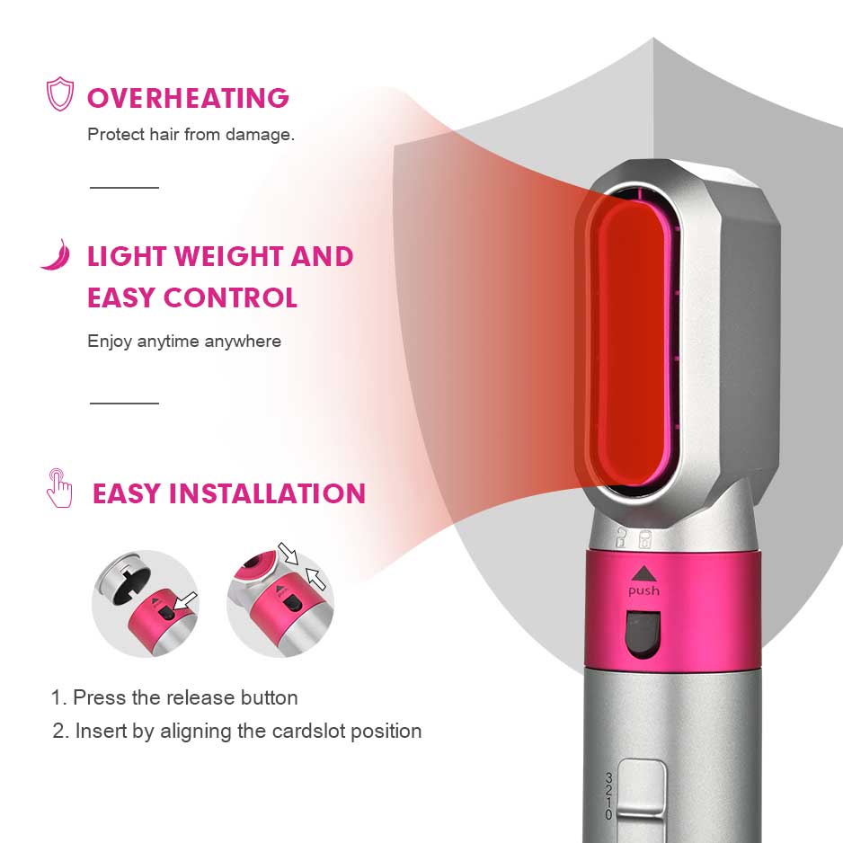 NG-1000 5 In 1 Hot Air Brush