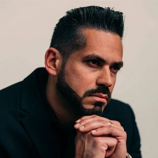 Rolda - Black Hair Pomade | Covers Grey Hairs, Medium Hold, Medium Shine, Water-based Formula, All Day Hold, Flake-free, Alcohol-free