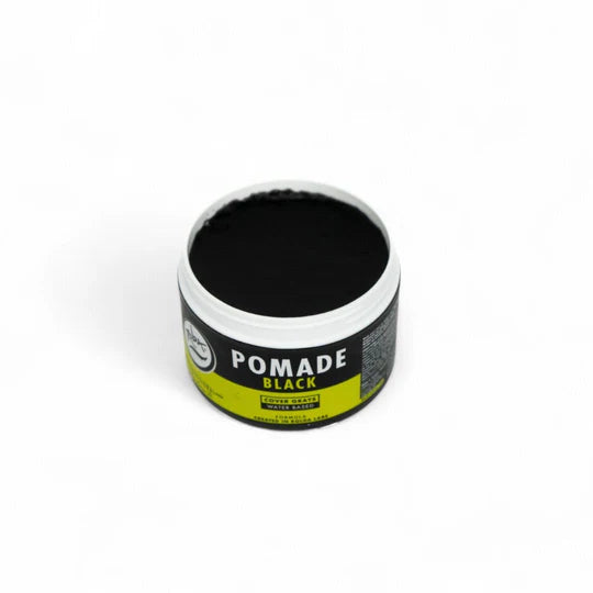 Rolda - Black Hair Pomade | Covers Grey Hairs, Medium Hold, Medium Shine, Water-based Formula, All Day Hold, Flake-free, Alcohol-free
