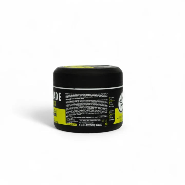 Rolda - Black Hair Pomade | Covers Grey Hairs, Medium Hold, Medium Shine, Water-based Formula, All Day Hold, Flake-free, Alcohol-free