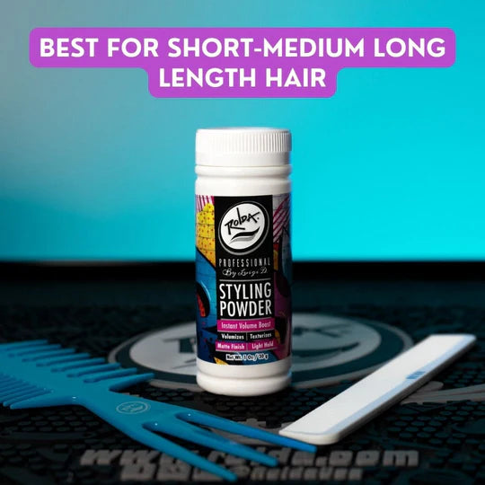 Rolda - Hair Texturizing Styling Powder | Instant Volume Boost, Light Hold, Matte Finish, Easy Application, Subtle & Pleasant Scent