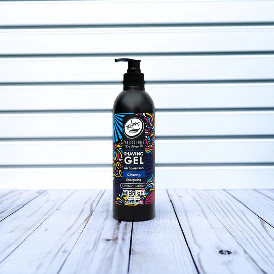 Rolda - Midnight Ginseng Shaving Gel For Sensitive Skin | No Bump Shave Gel, Mess-free Application, Anti-Aging, Fight Razor Burn, Smooth Shave