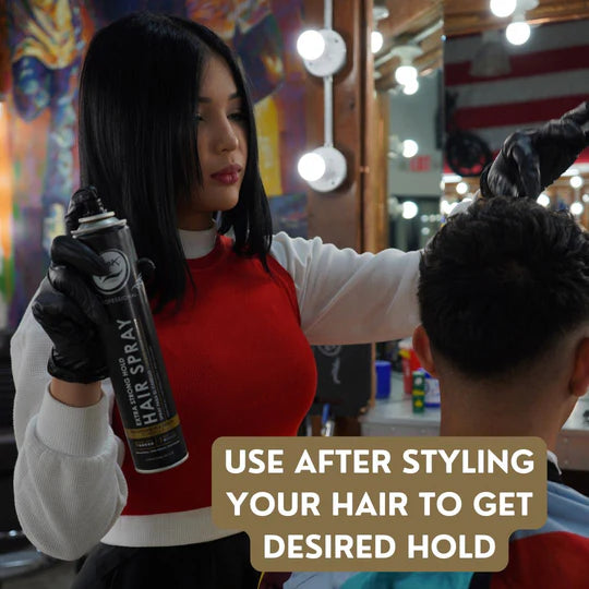 Rolda - Hair Spray Extra Strong Hold | Extra-Strong Hold, Matte Finish, Pro-Vitamin B5, Fight Moisture & Humidity, Catch Flyaway