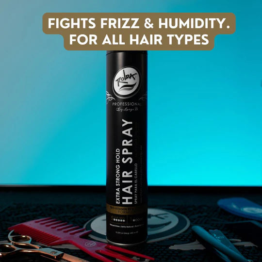 Rolda - Hair Spray Extra Strong Hold | Extra-Strong Hold, Matte Finish, Pro-Vitamin B5, Fight Moisture & Humidity, Catch Flyaway