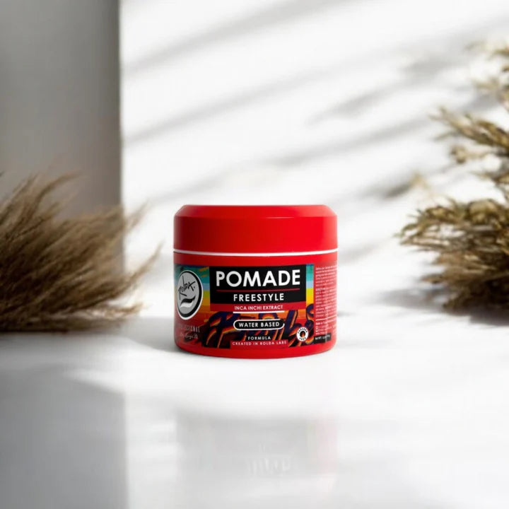 Rolda - Freestyle Hair Pomade | Water Based Formula, Medium Hold, Medium Shine, Washes Out Easily, All Day Hold, Flake-free