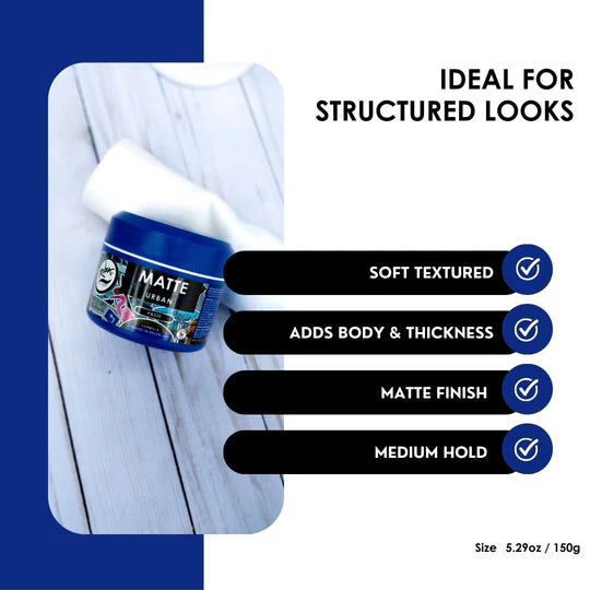 Rolda - Urban Molding Matte Paste Hair for Men
