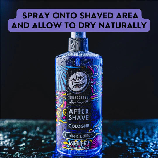 Rolda - Midnight After Shave Tonic For Men | Post Shave Tonic, Calms Irritation, Helps Heal & Clean Shaved Areas, Masculine Fragrance