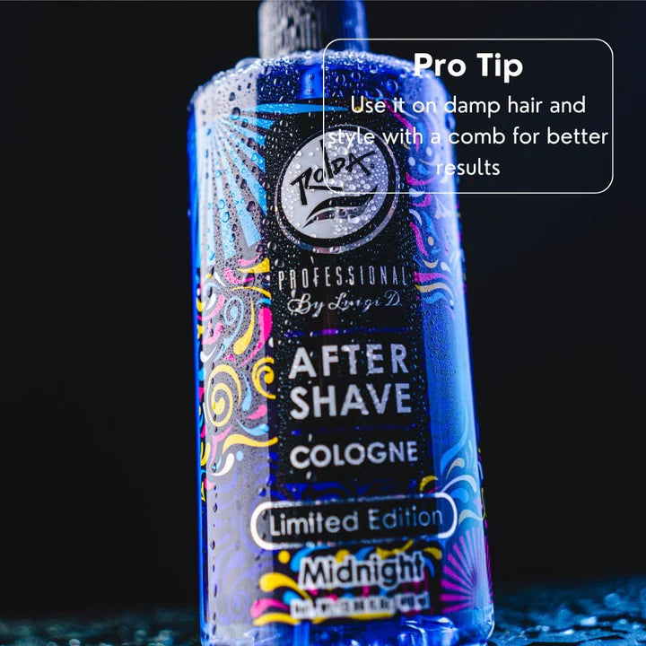 Rolda - Midnight After Shave Tonic For Men | Post Shave Tonic, Calms Irritation, Helps Heal & Clean Shaved Areas, Masculine Fragrance