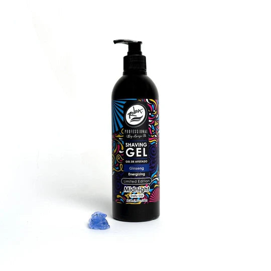 Rolda - Midnight Ginseng Shaving Gel For Sensitive Skin | No Bump Shave Gel, Mess-free Application, Anti-Aging, Fight Razor Burn, Smooth Shave