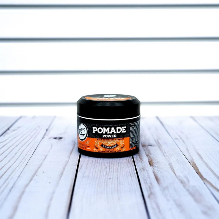 Rolda - Power Hair Pomade | Water Based Formula, High Hold, High Shine, Edge Control Gel, Flake-free, Alcohol-free, Residue-free