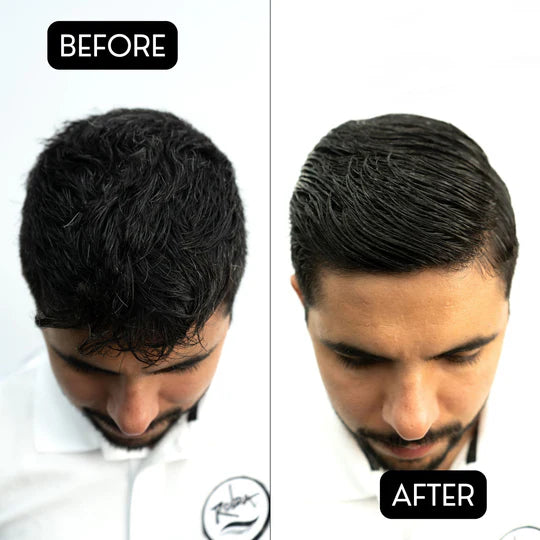 Rolda - Power Hair Styling Gel | Mega-Strong Hold, High Shine, Wet Look, Alcohol-free, Paraben-free, Flake-free