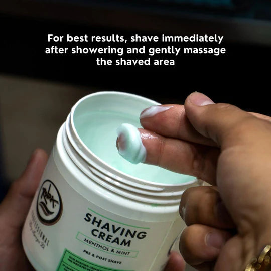 Rolda - Menthol & Mint Shaving Cream For Sensitive Skin