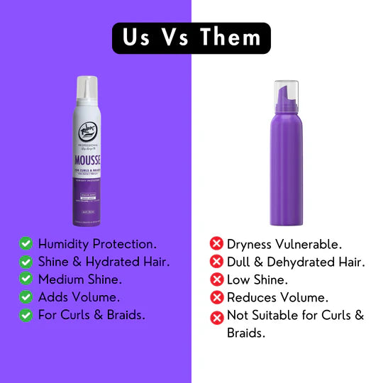 Rolda - Hair Mousse for Curly Hair & Braids