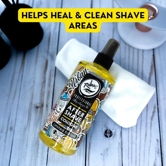 Rolda - Sunset After Shave Tonic For Men | Post Shave Tonic, Calms Irritation, Helps Heal & Clean Shaved Areas, Masculine Fragrance