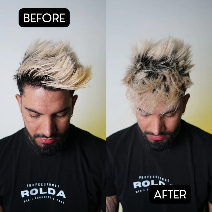 Rolda - Sunset Hair Pomade | Water Based Formula, Medium Hold, Medium Shine, Washes Out Easily, All Day Hold, Flake-free