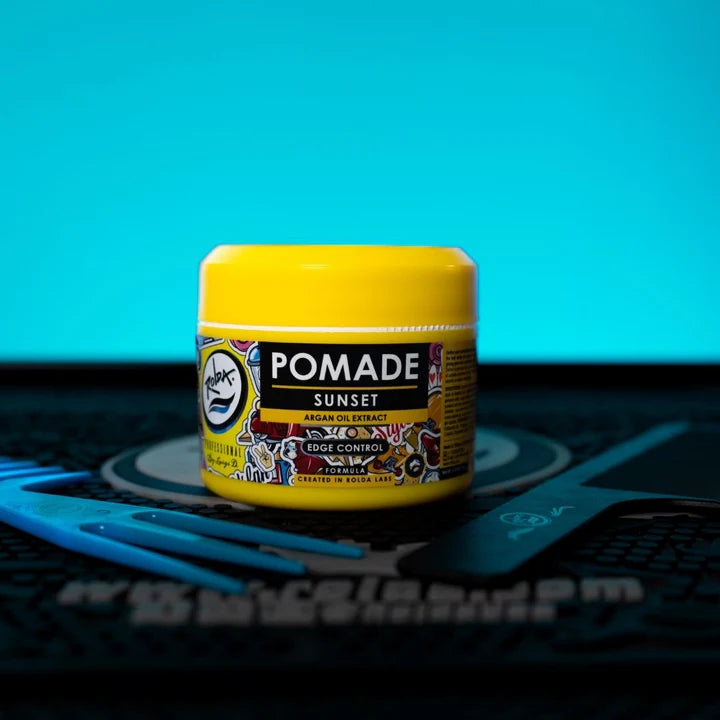 Rolda - Sunset Hair Pomade | Water Based Formula, Medium Hold, Medium Shine, Washes Out Easily, All Day Hold, Flake-free