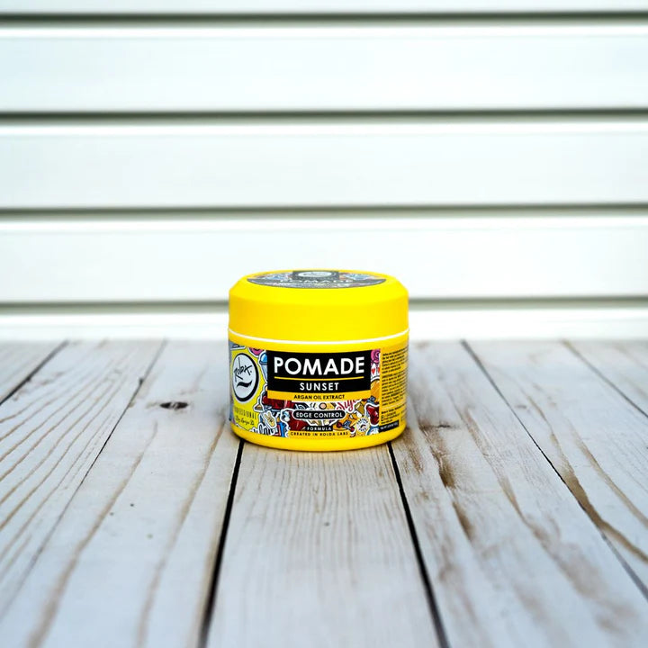 Rolda - Sunset Hair Pomade | Water Based Formula, Medium Hold, Medium Shine, Washes Out Easily, All Day Hold, Flake-free