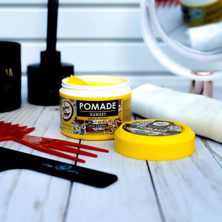 Rolda - Sunset Hair Pomade | Water Based Formula, Medium Hold, Medium Shine, Washes Out Easily, All Day Hold, Flake-free
