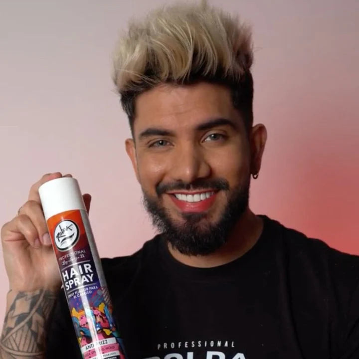 Rolda - Mega Strong Hold Hair Spray | Matte Finish, Pro-Vitamin B5, Fight Moisture & Humidity, Catch Flyaway