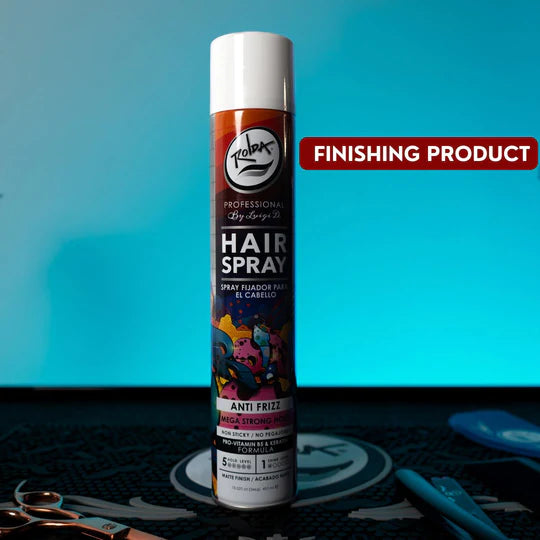 Rolda - Mega Strong Hold Hair Spray | Matte Finish, Pro-Vitamin B5, Fight Moisture & Humidity, Catch Flyaway