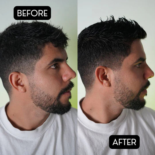 Rolda - White Hair Fiber Wax | Add Volume & Texture, Medium Hold, Semi Matte Finish, Hybrid Formula, Residue-free, Alcohol-free