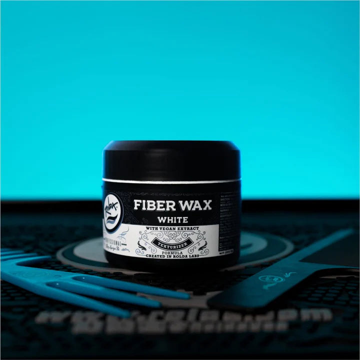 Rolda - White Hair Fiber Wax | Add Volume & Texture, Medium Hold, Semi Matte Finish, Hybrid Formula, Residue-free, Alcohol-free
