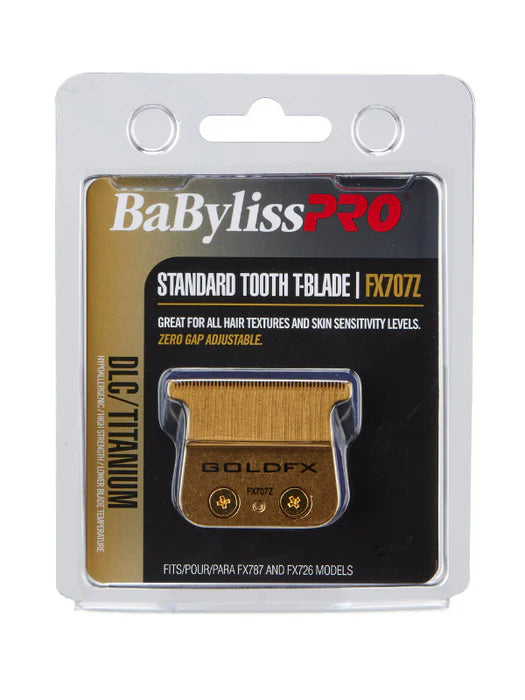 BaBylissPRO Gold Standard T-Blade FX707Z – Premium Replacement Blade for Professional Clippers | JCAVES USA