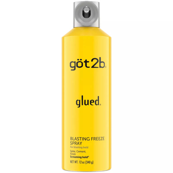 Got2b Glued Blasting Freeze Spray – 12oz | Extreme Hold Hair Styling Spray | JCAVES USA