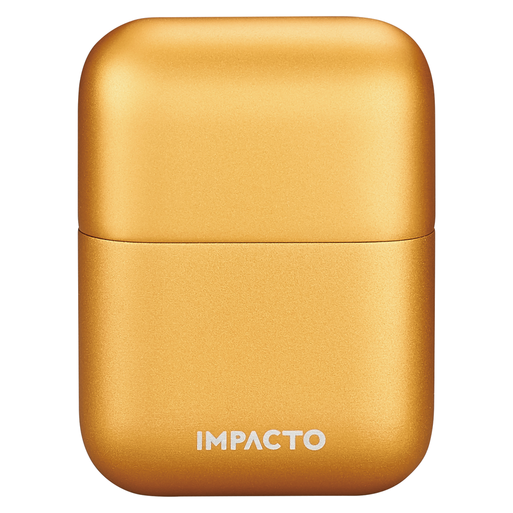 Cocco Impacto Micro Wet-Dry Shaver – Gold | Professional Cordless Shaver for Hair & Beard | JCAVES USA