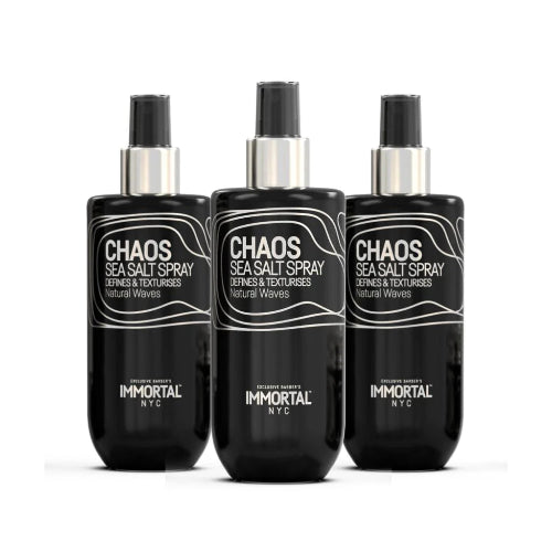 Immortal NYC Chaos Sea Salt Spray | Define & Texturize Hair with Natural Waves | JCAVES USA
