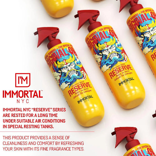IMMORTAL NYC Reserve Cologne Aftershave - EXTRAIT | Samurai-Inspired Fragrance