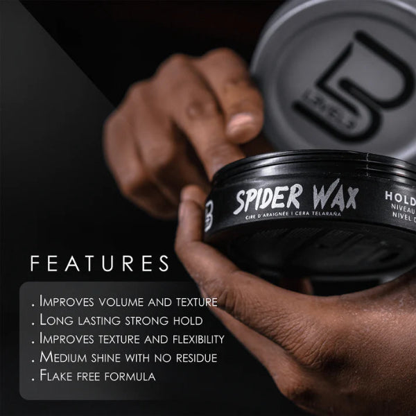 L3VEL 3 Spider Wax - Fiber Texture Wax