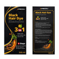 MEIDU Black Hair Dye Shampoo for Gray Hair, Lasts 30 Days/13.5 fl.oz