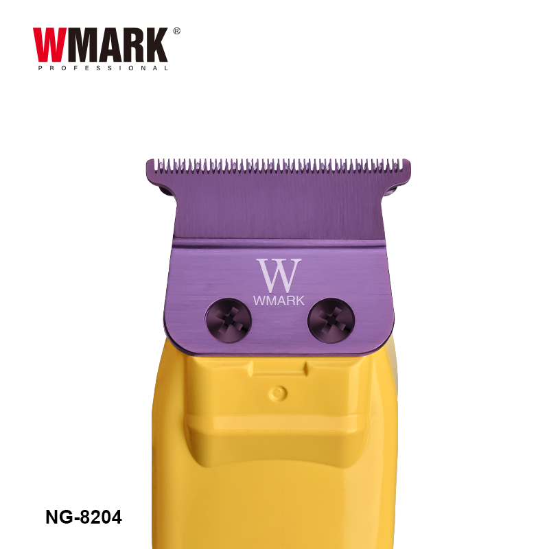 WMARK NG-8004 Wireless Charging Hair Clipper ( YELLOW )